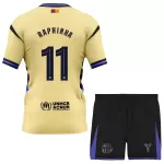FC Barcelona x Kobe Bryant Raphinha 11 Fodboldtrøje Børn Udebane 25/26