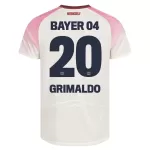 Bayer Leverkusen Alejandro Grimaldo 20 Fodboldtrøje Herre Udebane 25/26