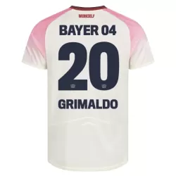 Bayer Leverkusen Alejandro Grimaldo 20 Fodboldtrøje Herre Udebane 25/26