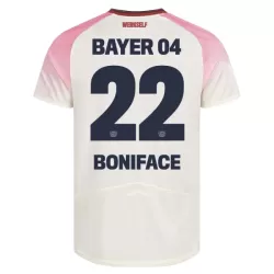 Bayer Leverkusen Victor Boniface 22 Fodboldtrøje Herre Udebane 25/26