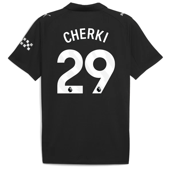 Manchester City Cherki 29 Fodboldtrøje Herre Udebane 25/26 Manchester City Cherki 29 Fodboldtrøje Herre Udebane 25/26