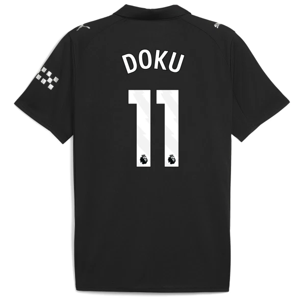 Manchester City Doku 11 Fodboldtrøje Herre Udebane 25/26 Manchester City Doku 11 Fodboldtrøje Herre Udebane 25/26