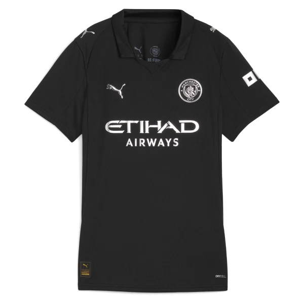 Manchester City Fodboldtrøje Dame Udebane 25/26 Manchester City Fodboldtrøje Dame Udebane 25/26