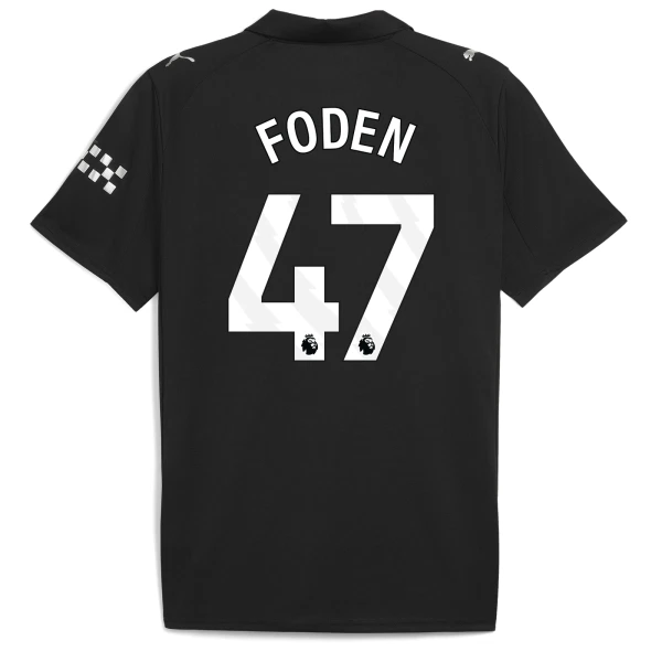 Manchester City Foden 47 Fodboldtrøje Herre Udebane 25/26 Manchester City Foden 47 Fodboldtrøje Herre Udebane 25/26