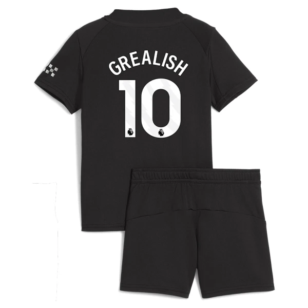 Manchester City Grealish 10 Fodboldtrøje Børn Udebane 25/26 Manchester City Grealish 10 Fodboldtrøje Børn Udebane 25/26