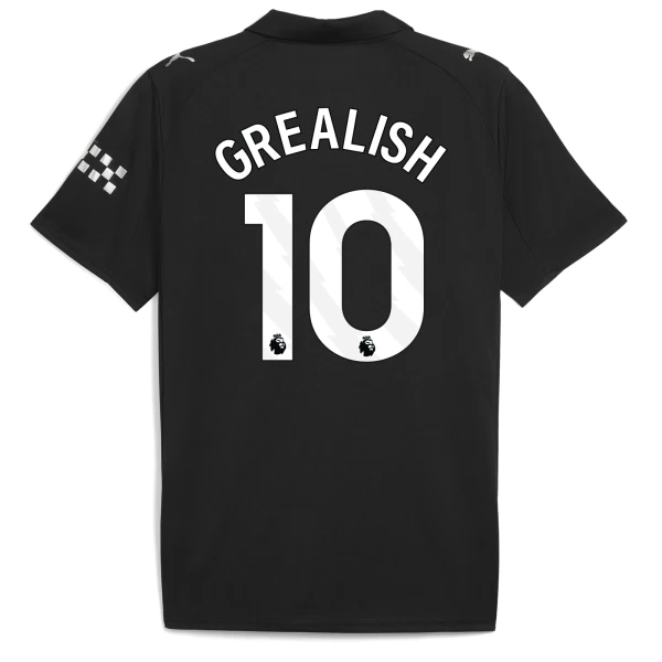 Manchester City Grealish 10 Fodboldtrøje Herre Udebane 25/26 Manchester City Grealish 10 Fodboldtrøje Herre Udebane 25/26