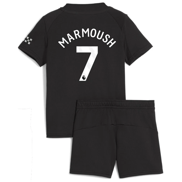 Manchester City Marmoush 7 Fodboldtrøje Børn Udebane 25/26 Manchester City Marmoush 7 Fodboldtrøje Børn Udebane 25/26