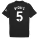 Manchester City Stones 5 Fodboldtrøje Herre Udebane 25/26 Manchester City Stones 5 Fodboldtrøje Herre Udebane 25/26