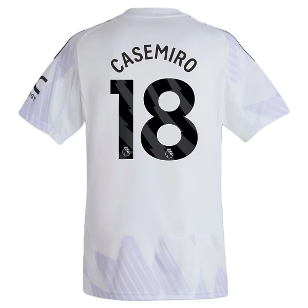 Manchester United Casemiro 18 Fodboldtrøje Herre Udebane 25/26 Manchester United Casemiro 18 Fodboldtrøje Herre Udebane 25/26