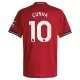 Manchester United Cunha 10 Fodboldtrøje Herre Hjemmebane 25/26 Manchester United Cunha 10 Fodboldtrøje Herre Hjemmebane 25/26
