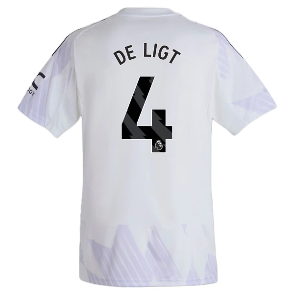 Manchester United De Ligt 4 Fodboldtrøje Herre Udebane 25/26 Manchester United De Ligt 4 Fodboldtrøje Herre Udebane 25/26
