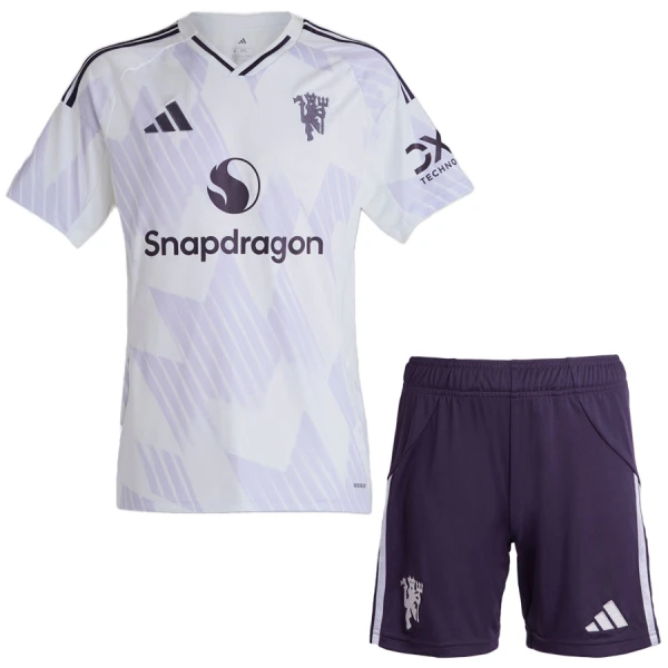 Manchester United Fodboldtrøje Børn Udebane 25/26 Manchester United Fodboldtrøje Børn Udebane 25/26