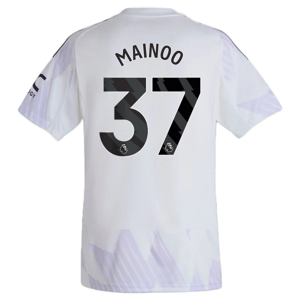 Manchester United Mainoo 37 Fodboldtrøje Herre Udebane 25/26 Manchester United Mainoo 37 Fodboldtrøje Herre Udebane 25/26
