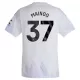 Manchester United Mainoo 37 Fodboldtrøje Herre Udebane 25/26 Manchester United Mainoo 37 Fodboldtrøje Herre Udebane 25/26