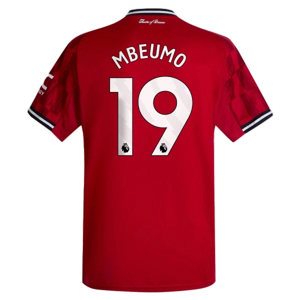Manchester United Mbeumo 19 Fodboldtrøje Herre Hjemmebane 25/26 Manchester United Mbeumo 19 Fodboldtrøje Herre Hjemmebane 25/26
