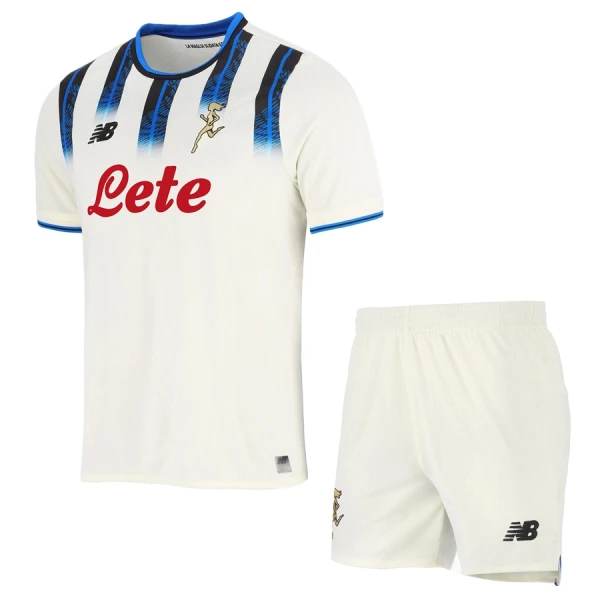 Atalanta Fodboldtrøje Børn Udebane 25/26 Atalanta Fodboldtrøje Børn Udebane 25/26