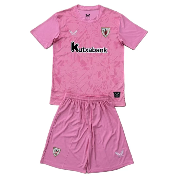 Athletic Bilbao Målmandstrøje Børn 25/26 Pink Athletic Bilbao Målmandstrøje Børn 25/26 Pink