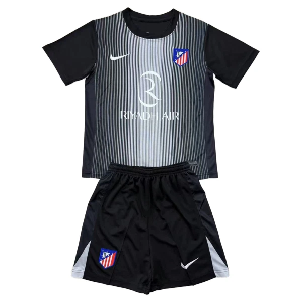Atlético Madrid Målmandstrøje Børn 25/26 Sort Atlético Madrid Målmandstrøje Børn 25/26 Sort