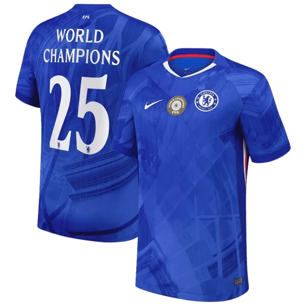 Chelsea World Champions 25 Fodboldtrøje Herre Hjemmebane 25/26 Chelsea World Champions 25 Fodboldtrøje Herre Hjemmebane 25/26