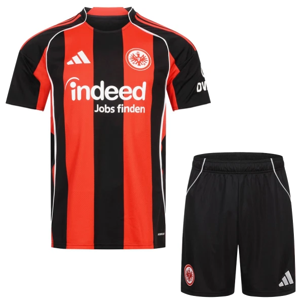 Eintracht Frankfurt Fodboldtrøje Børn Hjemmebane 25/26 Eintracht Frankfurt Fodboldtrøje Børn Hjemmebane 25/26