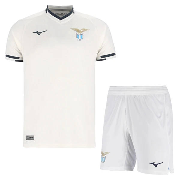 Lazio Fodboldtrøje Børn Udebane 25/26 Lazio Fodboldtrøje Børn Udebane 25/26