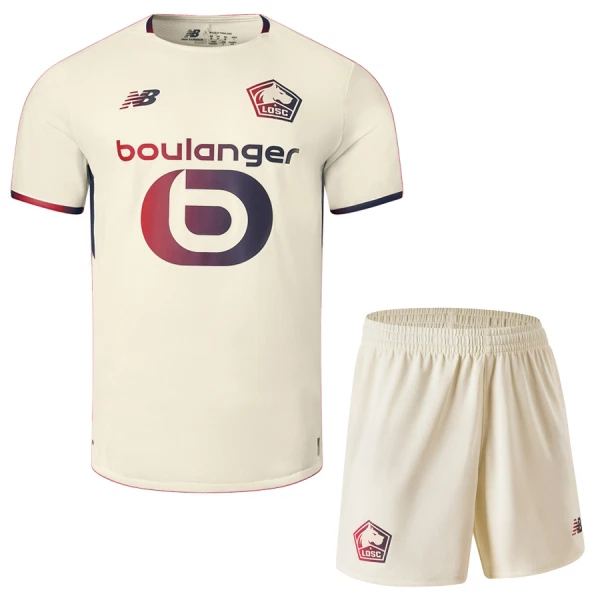 Lille OSC Fodboldtrøje Børn Udebane 25/26 Lille OSC Fodboldtrøje Børn Udebane 25/26