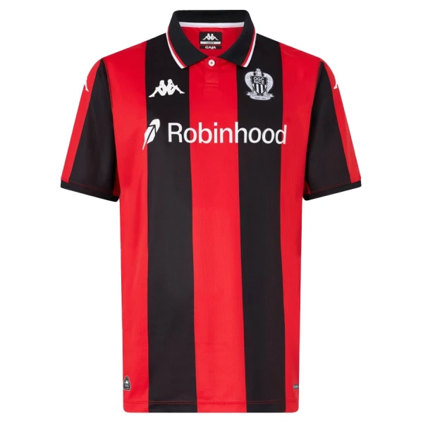 OGC Nice Fodboldtrøje Herre Hjemmebane 25/26