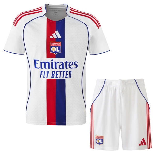 Olympique Lyon Fodboldtrøje Børn Hjemmebane 25/26 Olympique Lyon Fodboldtrøje Børn Hjemmebane 25/26