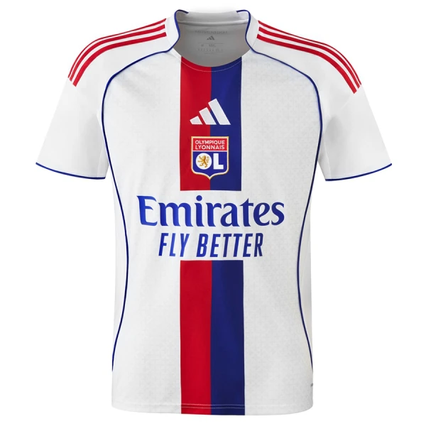 Olympique Lyon Fodboldtrøje Herre Hjemmebane 25/26 Olympique Lyon Fodboldtrøje Herre Hjemmebane 25/26