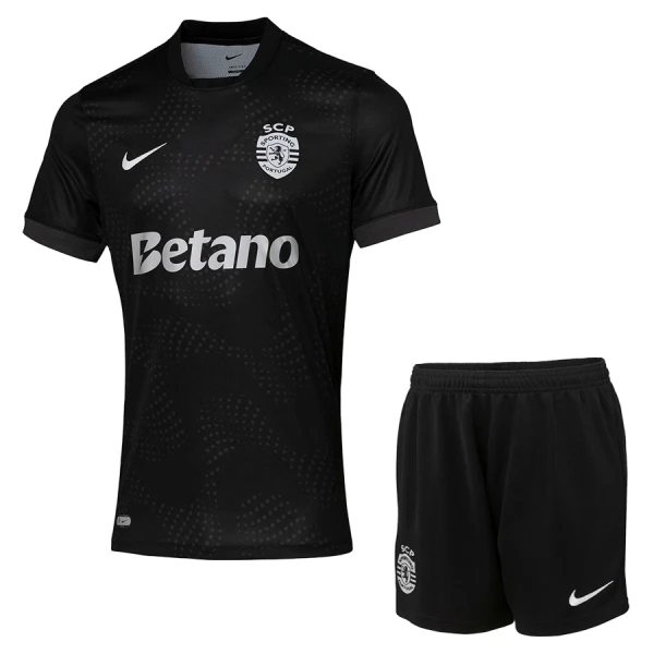 Sporting CP Fodboldtrøje Børn Udebane 25/26 Sporting CP Fodboldtrøje Børn Udebane 25/26