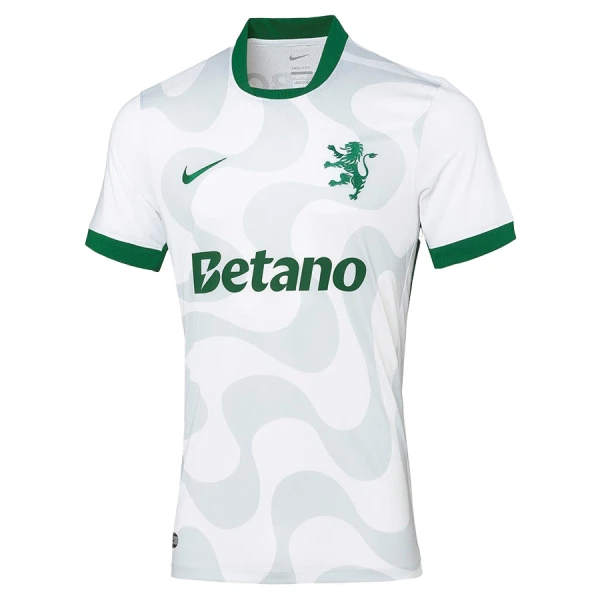Sporting CP Fodboldtrøje Herre Tredje 25/26 Hvid Sporting CP Fodboldtrøje Herre Tredje 25/26 Hvid