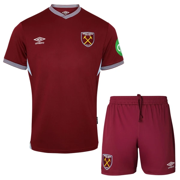 West Ham United Fodboldtrøje Børn Hjemmebane 25/26 West Ham United Fodboldtrøje Børn Hjemmebane 25/26