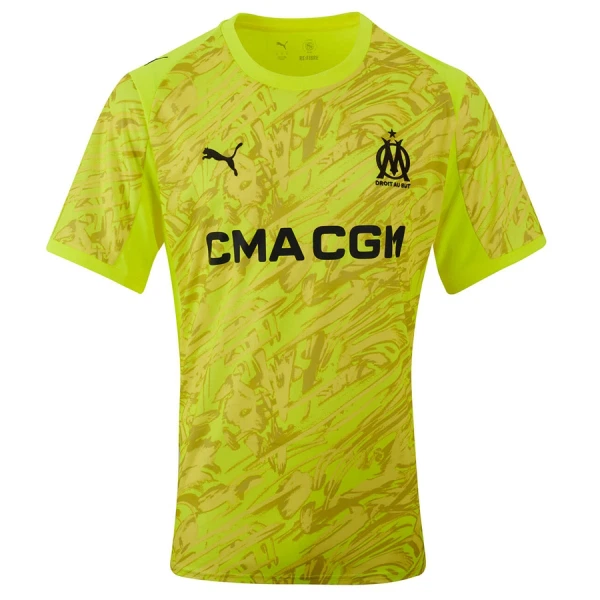 Olympique Marseille Målmandstrøje Herre 25/26 Gul Olympique Marseille Målmandstrøje Herre 25/26 Gul