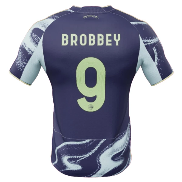 Ajax Brobbey 9 Fodboldtrøje Herre Udebane 25/26 Ajax Brobbey 9 Fodboldtrøje Herre Udebane 25/26