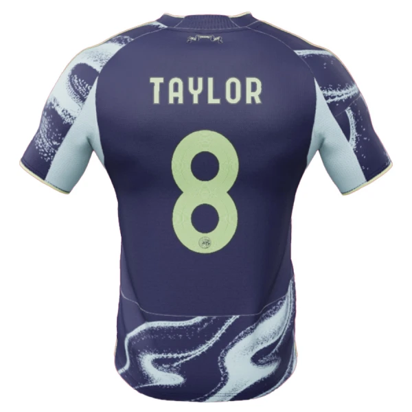 Ajax Taylor 8 Fodboldtrøje Herre Udebane 25/26 Ajax Taylor 8 Fodboldtrøje Herre Udebane 25/26