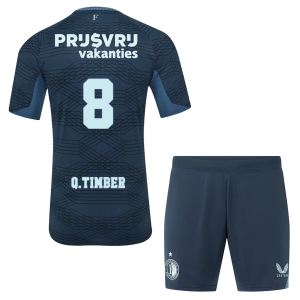 Feyenoord Q. Timber 8 Fodboldtrøje Børn Udebane 25/26 Feyenoord Q. Timber 8 Fodboldtrøje Børn Udebane 25/26