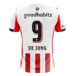 PSV Eindhoven De Jong 9 Fodboldtrøje Herre Hjemmebane 25/26