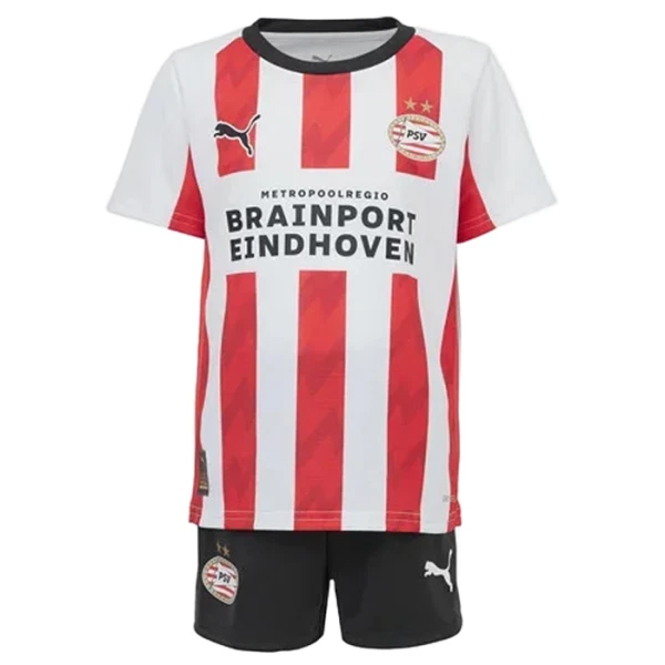 PSV Eindhoven Fodboldtrøje Børn Hjemmebane 25/26