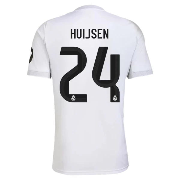 Real Madrid Huijsen 24 Fodboldtrøje Herre Hjemmebane 25/26 Real Madrid Huijsen 24 Fodboldtrøje Herre Hjemmebane 25/26