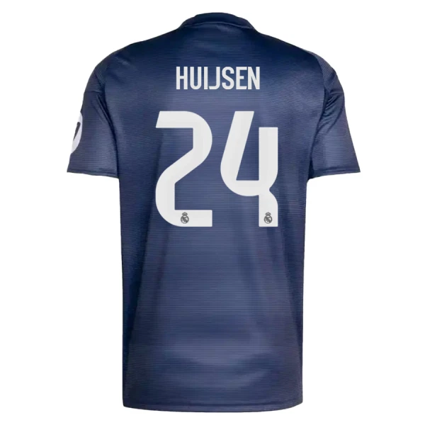 Real Madrid Huijsen 24 Fodboldtrøje Herre Udebane 25/26 Real Madrid Huijsen 24 Fodboldtrøje Herre Udebane 25/26