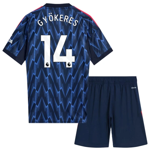 Arsenal Gyokeres 14 Fodboldtrøje Børn Udebane 25/26