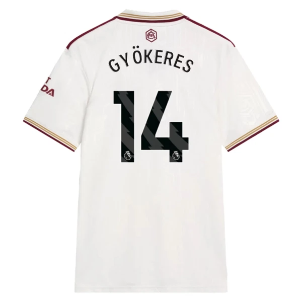 Arsenal Gyokeres 14 Fodboldtrøje Herre Tredje 25/26 Arsenal Gyokeres 14 Fodboldtrøje Herre Tredje 25/26