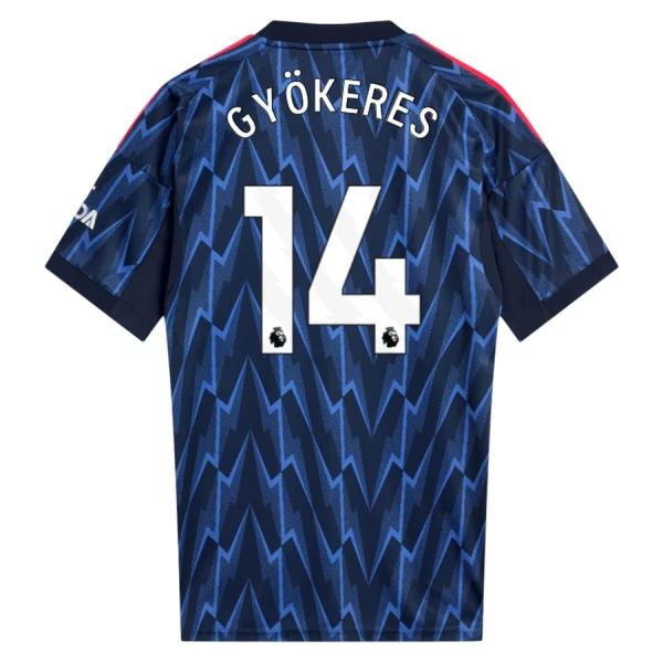 Arsenal Gyokeres 14 Fodboldtrøje Herre Udebane 25/26