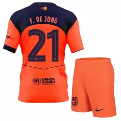 FC Barcelona Frenkie de Jong 21 Fodboldtrøje Børn Tredje 25/26