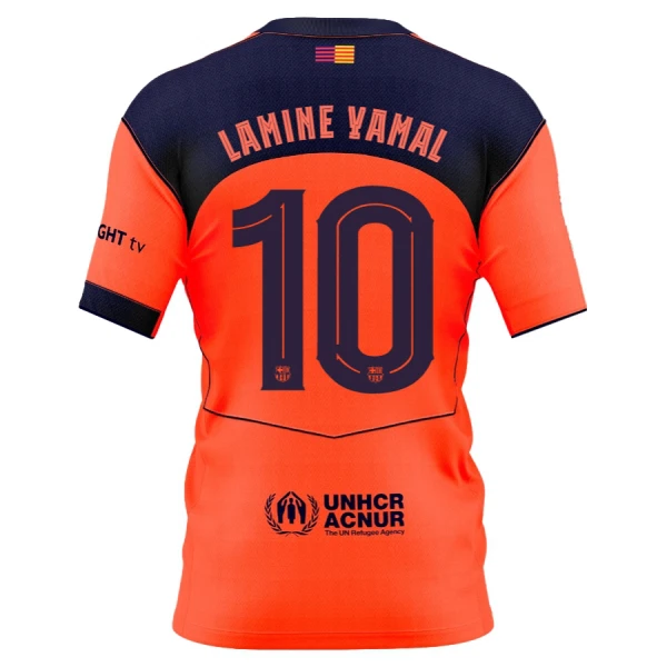FC Barcelona Lamine Yamal 10 Fodboldtrøje Herre Tredje 25/26 FC Barcelona Lamine Yamal 10 Fodboldtrøje Herre Tredje 25/26