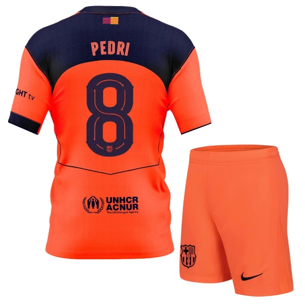 FC Barcelona Pedri 8 Fodboldtrøje Børn Tredje 25/26