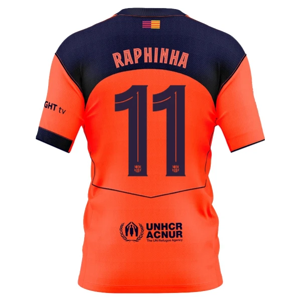 FC Barcelona Raphinha 11 Fodboldtrøje Herre Tredje 25/26 FC Barcelona Raphinha 11 Fodboldtrøje Herre Tredje 25/26