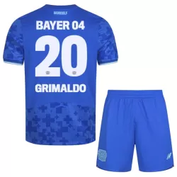 Bayer Leverkusen Alejandro Grimaldo 20 Fodboldtrøje Børn Tredje 25/26