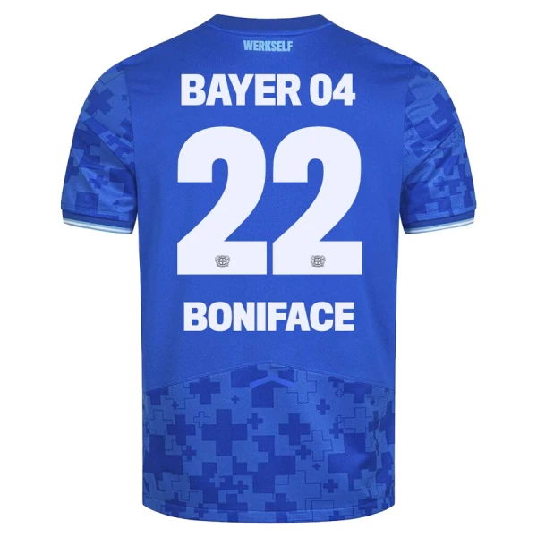 Bayer Leverkusen Victor Boniface 22 Fodboldtrøje Herre Tredje 25/26 Bayer Leverkusen Victor Boniface 22 Fodboldtrøje Herre Tredje 25/26