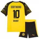 Borussia Dortmund Brandt 10 Fodboldtrøje Børn Hjemmebane 25/26